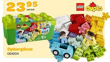 Promoties Opbergdoos - Lego - Geldig van 13/03/2023 tot 15/04/2023 bij Happyland