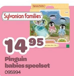 Promoties Pinguin babies speelset - Sylvanian Families - Geldig van 13/03/2023 tot 15/04/2023 bij Happyland