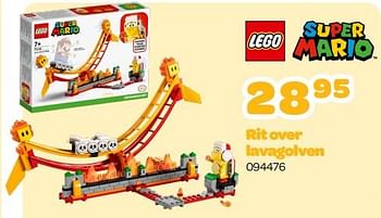 Promoties Rit over lavagolven - Lego - Geldig van 13/03/2023 tot 15/04/2023 bij Happyland