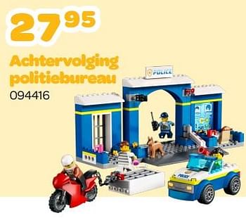 Promoties Achtervolging politiebureau - Lego - Geldig van 13/03/2023 tot 15/04/2023 bij Happyland