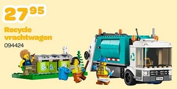 Promoties Recycle vrachtwagen - Lego - Geldig van 13/03/2023 tot 15/04/2023 bij Happyland