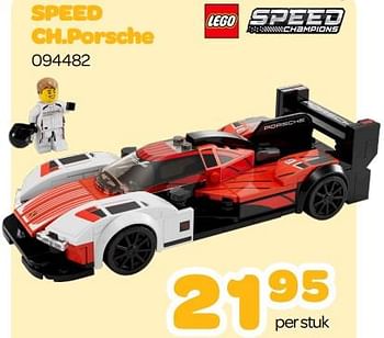 Promoties Speed ch.porsche - Lego - Geldig van 13/03/2023 tot 15/04/2023 bij Happyland