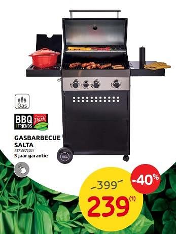 Promoties Gasbarbecue salta - BBQ & Friends  - Geldig van 15/03/2023 tot 27/03/2023 bij Brico