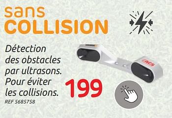 Promoties Worx sans collision détection des obstacles par ultrasons - Worx - Geldig van 15/03/2023 tot 27/03/2023 bij Brico