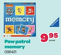 Paw patrol memory-Ravensburger