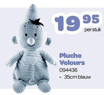 Promoties Pluche velours - Bumba - Geldig van 13/03/2023 tot 15/04/2023 bij Happyland