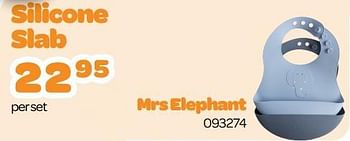 Promotions Silicone slab mrs elephant - Trixie - Valide de 13/03/2023 à 15/04/2023 chez Happyland