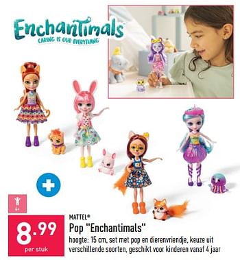 Promotions Pop enchantimals - Mattel - Valide de 22/03/2023 à 31/03/2023 chez Aldi