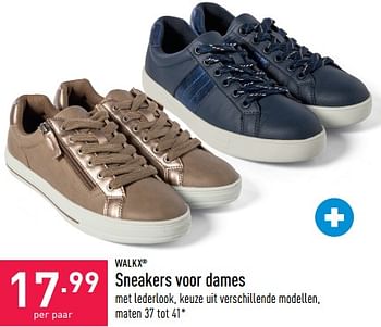 Promotions Sneakers voor dames - Walkx - Valide de 22/03/2023 à 31/03/2023 chez Aldi
