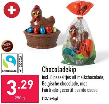 Promotions Chocoladekip - Produit maison - Aldi - Valide de 24/03/2023 à 31/03/2023 chez Aldi