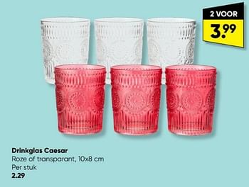 Promoties Drinkglas caesar - Huismerk - Big Bazar - Geldig van 13/03/2023 tot 26/03/2023 bij Big Bazar