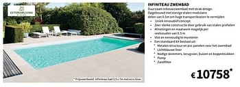 Promoties Infiniteau zwembad - Valcke - Geldig van 07/03/2023 tot 08/04/2023 bij Horta