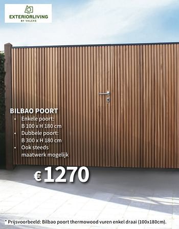 Promoties Bilbao poort - Valcke - Geldig van 07/03/2023 tot 08/04/2023 bij Horta