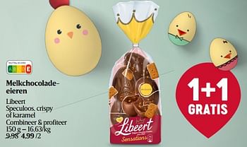 Promotions Melkchocolade eieren libeert - Libeert - Valide de 16/03/2023 à 22/03/2023 chez Delhaize