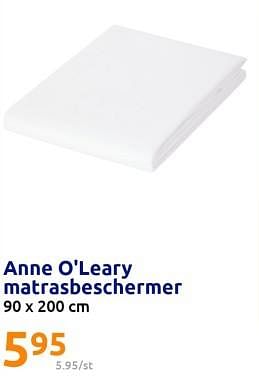 Promotions Anne o`leary matrasbeschermer - Anne O'Leary - Valide de 15/03/2023 à 21/03/2023 chez Action