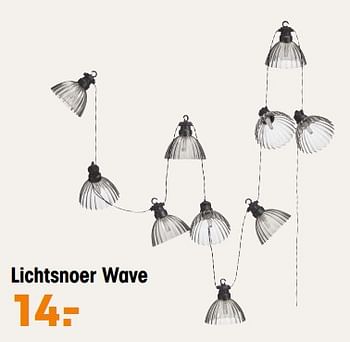 Promotions Lichtsnoer wave - Produit maison - Kwantum - Valide de 20/03/2023 à 23/04/2023 chez Kwantum