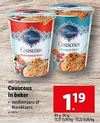 Couscous in beker-1001 Delights