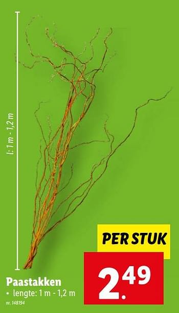 Promoties Paastakken - Huismerk - Lidl - Geldig van 22/03/2023 tot 28/03/2023 bij Lidl
