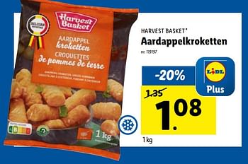 Promoties Aardappelkroketten - Harvest Basket - Geldig van 22/03/2023 tot 28/03/2023 bij Lidl