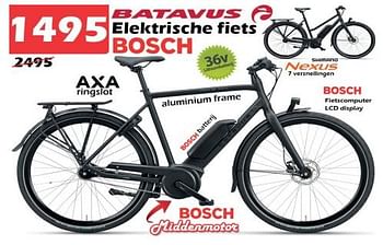Promoties Elektrische fiets - Batavus - Geldig van 11/03/2023 tot 02/04/2023 bij Itek