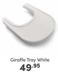Giraffe tray white-Bugaboo