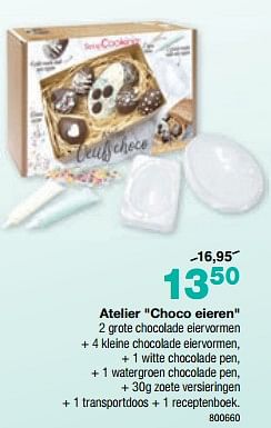 Promoties Atelier choco eieren - Scrapcooking - Geldig van 05/03/2023 tot 23/04/2023 bij Home & Co