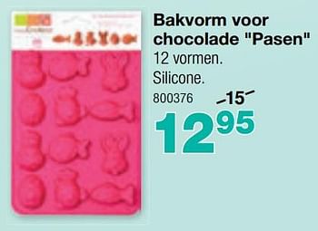 Promoties Bakvorm voor chocolade pasen - Huismerk - Home & Co - Geldig van 05/03/2023 tot 23/04/2023 bij Home & Co