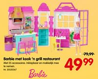 Uittreksel prieel Afhaalmaaltijd Mattel Barbie pratende ken - Promotie bij Bart Smit