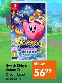 Switch kirby’s return to dream land-Nintendo