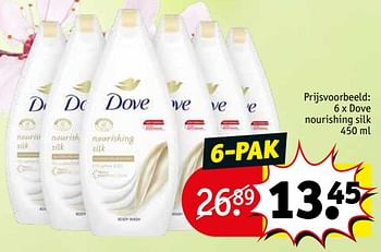 Promoties Dove nourishing silk - Dove - Geldig van 21/03/2023 tot 26/03/2023 bij Kruidvat