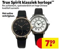 True spirit klassiek horloge-True Spirit