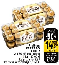 Pralines ferrero rocher-Ferrero