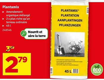 Promoties Plantamix - Plantamix - Geldig van 21/03/2023 tot 02/04/2023 bij Mr. Bricolage
