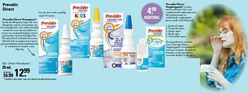Promoties Prevalin direct neusspray - Prevalin - Geldig van 15/03/2023 tot 01/04/2023 bij De Online Drogist