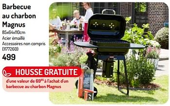 Promotions Barbecue au charbon magnus - Produit Maison - Oh'Green - Valide de 01/03/2023 à 31/08/2023 chez Oh'Green