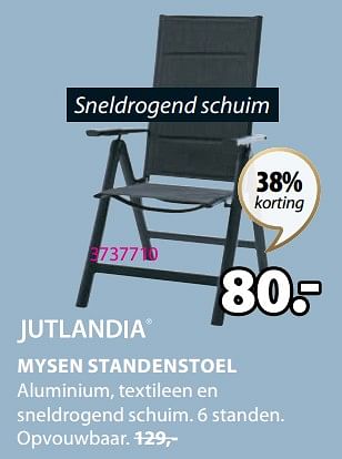 Promoties Mysen standenstoel - Jutlandia - Geldig van 20/03/2023 tot 10/04/2023 bij Jysk