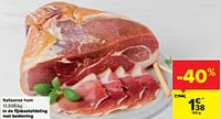 Italiaanse ham-Huismerk - Carrefour 