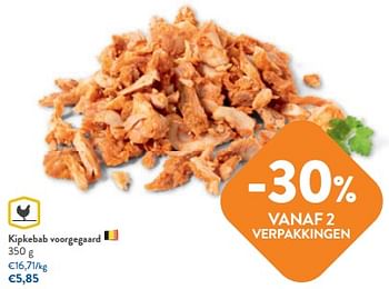 Promotions Kipkebab voorgegaard - Huismerk - Okay Buurtwinkels - Valide de 22/03/2023 à 04/04/2023 chez OKay