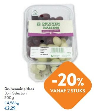 Promoties Druivenmix pitloos boni selection - Boni - Geldig van 22/03/2023 tot 04/04/2023 bij OKay