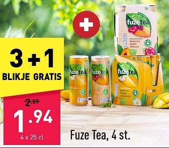 Promotions Fuze tea - FuzeTea - Valide de 27/03/2023 à 07/04/2023 chez Aldi