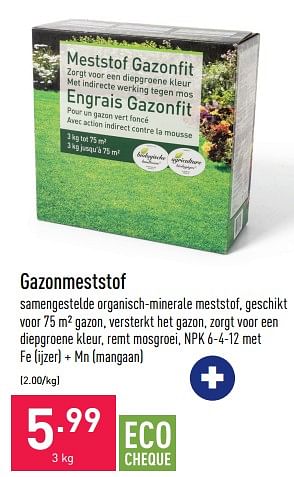 Promoties Gazonmeststof - Huismerk - Aldi - Geldig van 27/03/2023 tot 07/04/2023 bij Aldi
