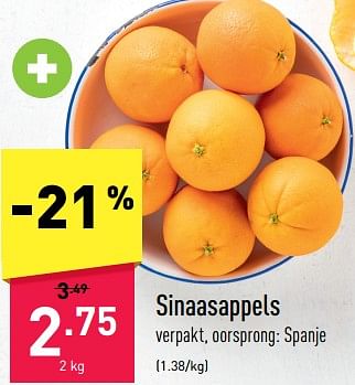 Promoties Sinaasappels - Huismerk - Aldi - Geldig van 27/03/2023 tot 07/04/2023 bij Aldi