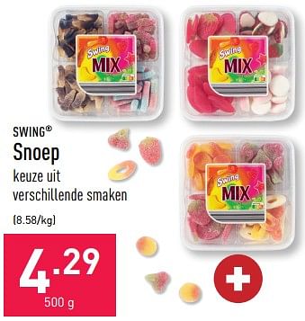 Promoties Snoep - SWING - Geldig van 27/03/2023 tot 07/04/2023 bij Aldi