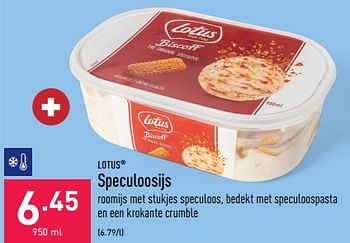 Promotions Speculoosijs - Lotus Bakeries - Valide de 27/03/2023 à 07/04/2023 chez Aldi