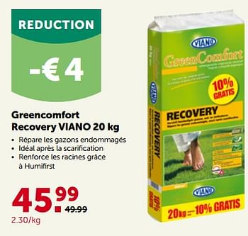 Promoties Greencomfort recovery viano - Viano - Geldig van 27/03/2023 tot 08/04/2023 bij Aveve