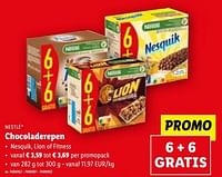 Promoties Chocoladerepen - Nestlé - Geldig van 29/03/2023 tot 04/04/2023 bij Lidl
