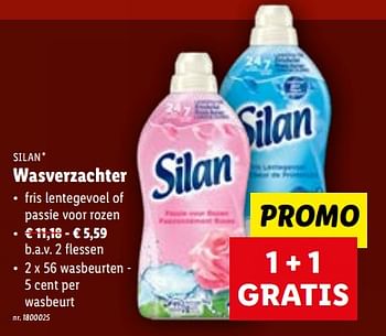 Promoties Wasverzachter - Silan - Geldig van 29/03/2023 tot 04/04/2023 bij Lidl