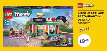 Promoties 41728 heartlake restaurant in de stad - Lego - Geldig van 21/03/2023 tot 22/04/2023 bij Supra Bazar