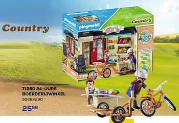 Promoties 71250 24-uurs boerderijwinkel - Playmobil - Geldig van 21/03/2023 tot 22/04/2023 bij Supra Bazar