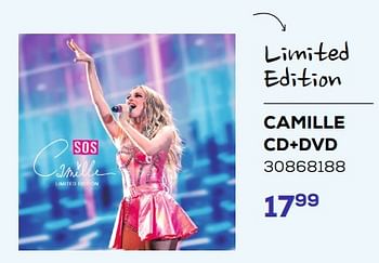 Promoties Camille cd+dvd - Huismerk - Supra Bazar - Geldig van 21/03/2023 tot 22/04/2023 bij Supra Bazar